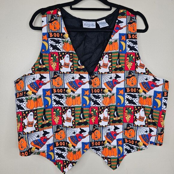 Basic Editions Plus vintage halloween vest size 1x - Picture 1 of 4